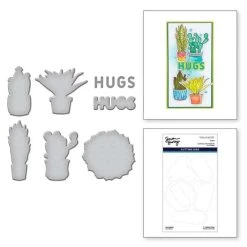 Spellbinders - Succulents Etched Dies