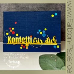 FarbTon Farb Ton - Stanze "Konfetti Für Dich" (91)