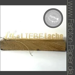 FarbTon Farb Ton - Stanze "Lebe, Liebe, Lache" (77)