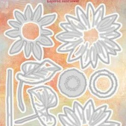 Studiolight Studio Light Cutting Dies Sunflower Kisses Nr.527