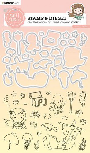 Studiolight Studio Light Stamp & Cutting Die Sweet Stories Nr.57 1 Studiolight Studio Light Stamp & Cutting Die Sweet Stories Nr.57