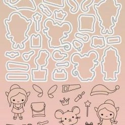 Studiolight Studio Light Stamp & Cutting Die Sweet Stories Nr.67