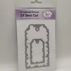 Scrapbook Forever SF Best Cut Tags Gezackt