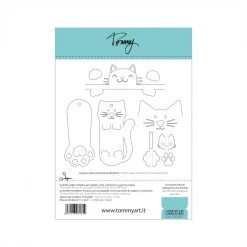 TOMMYART Tommy Fustella – I Love My Cat Cards & Tags