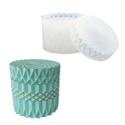 Silicone Mold - Candle Box With Lip